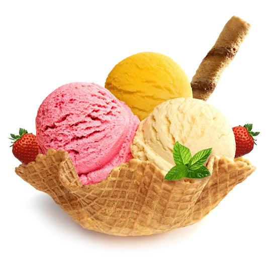 Comfort foods like ice cream are not the healthiest choice, but with CBD you don't need the sweets to be comfortable.